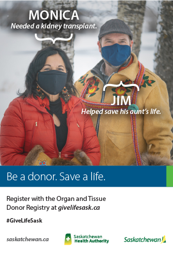 Poster design for the Government of Saskatchewan