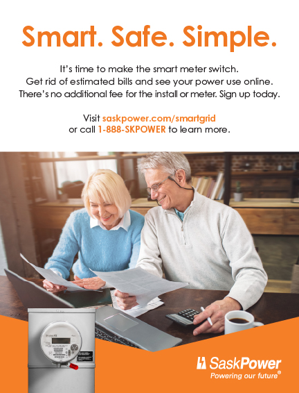 Print ad for SaskPower